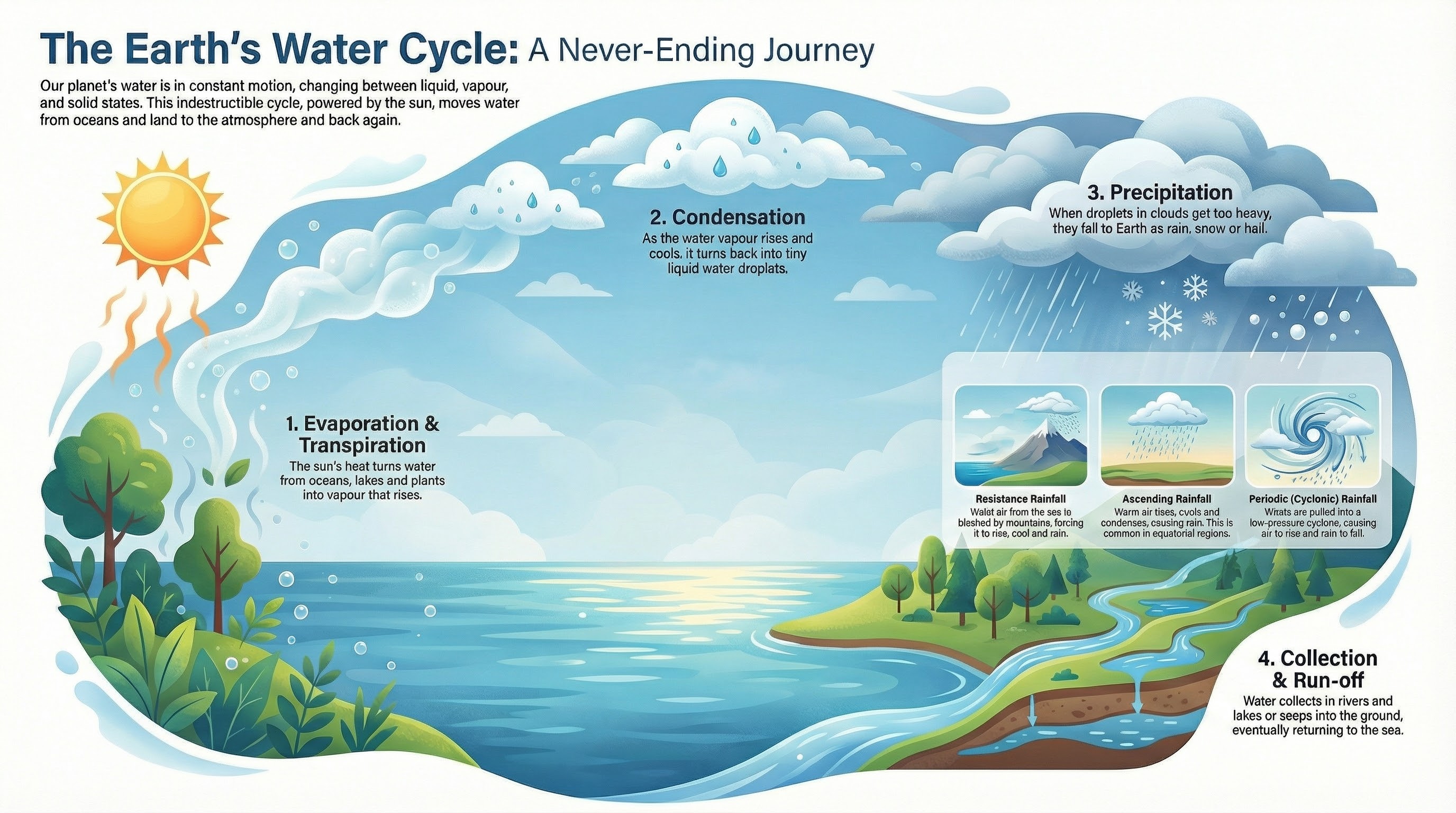 Water Cycle Infographic