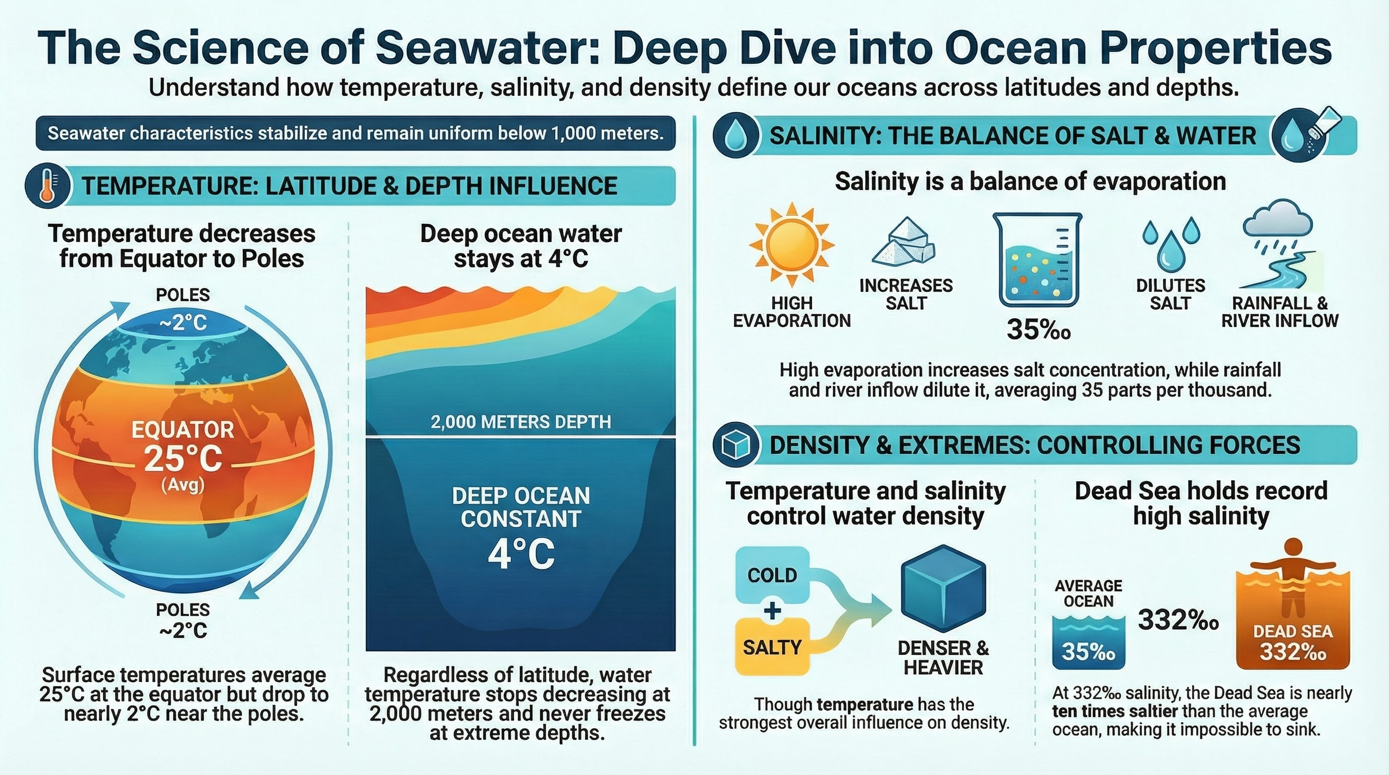 Sea Water Properties Infographic 3