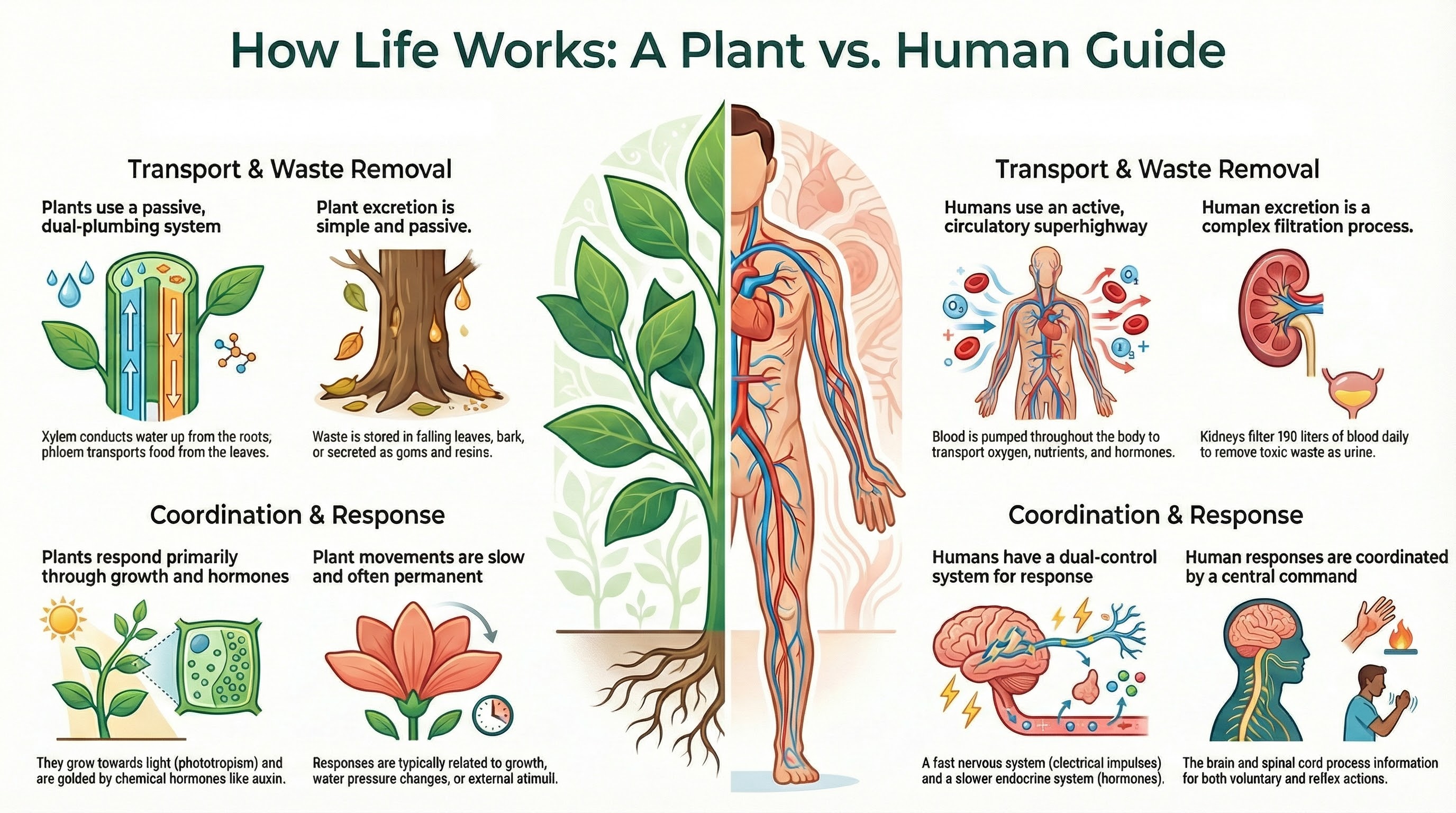 Life Processes Infographic 2